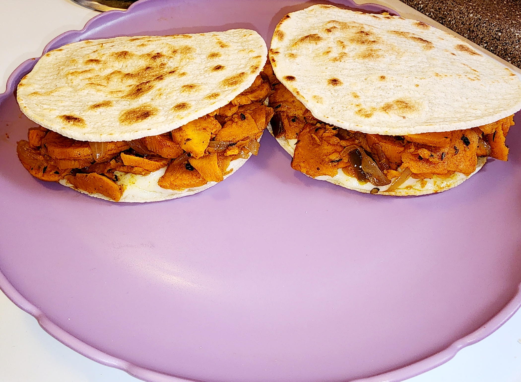 Sweet Potato Quesadillas